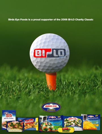 Birdseye Golf Tournament ad